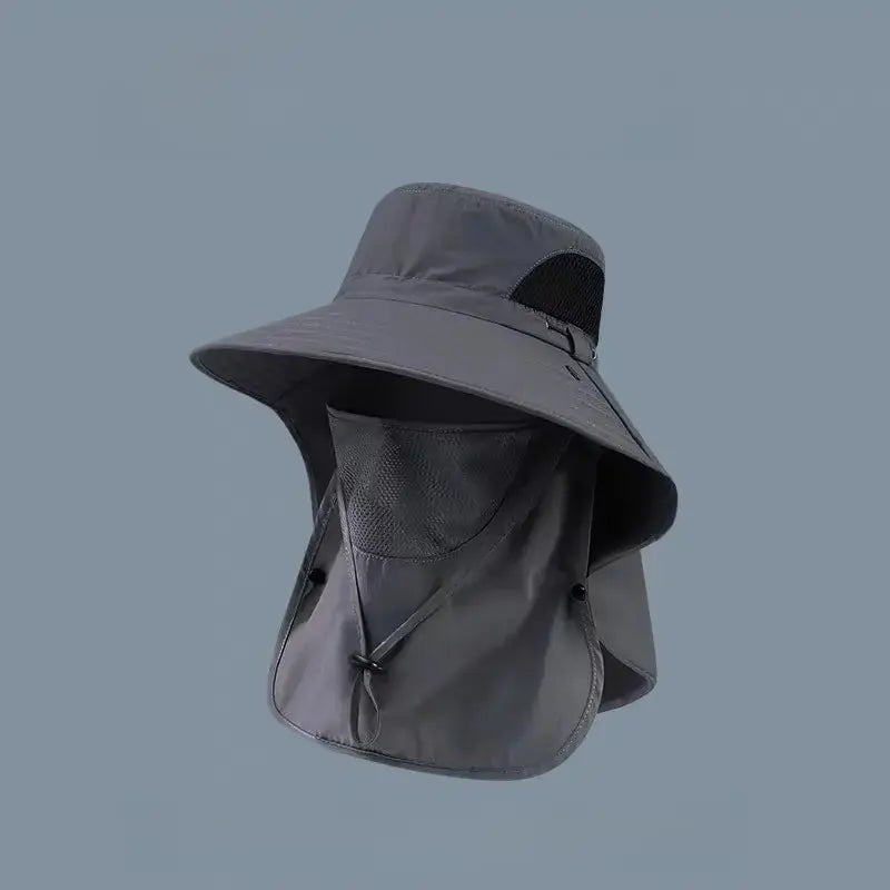 ☀️Detachable Outdoor Fishing Face Covering Neck Protection Sun Hat