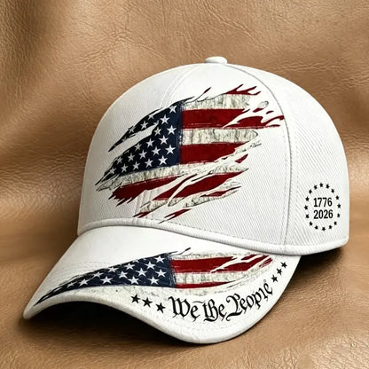 250th Anniversary Printed Baseball Cap, Adjustable Unisex Outdoor Sun Hat🧢