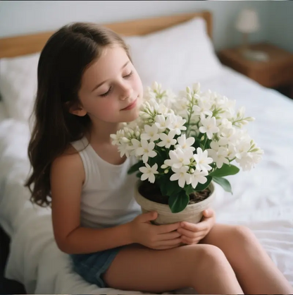 🌙 Midnight Perfume Jasmine Seeds – White Night-Blooming Jasmine for Home & Garden