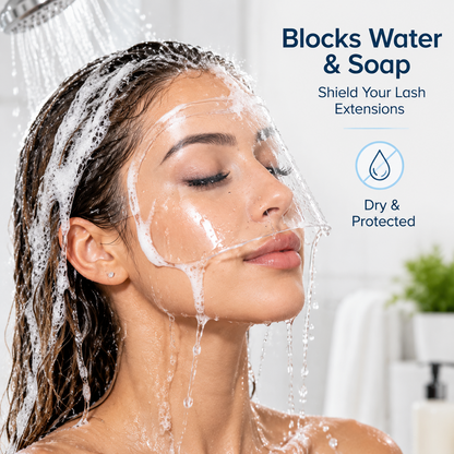 👁️ 25-Pack Waterproof Protector for Lash Extensions 💦