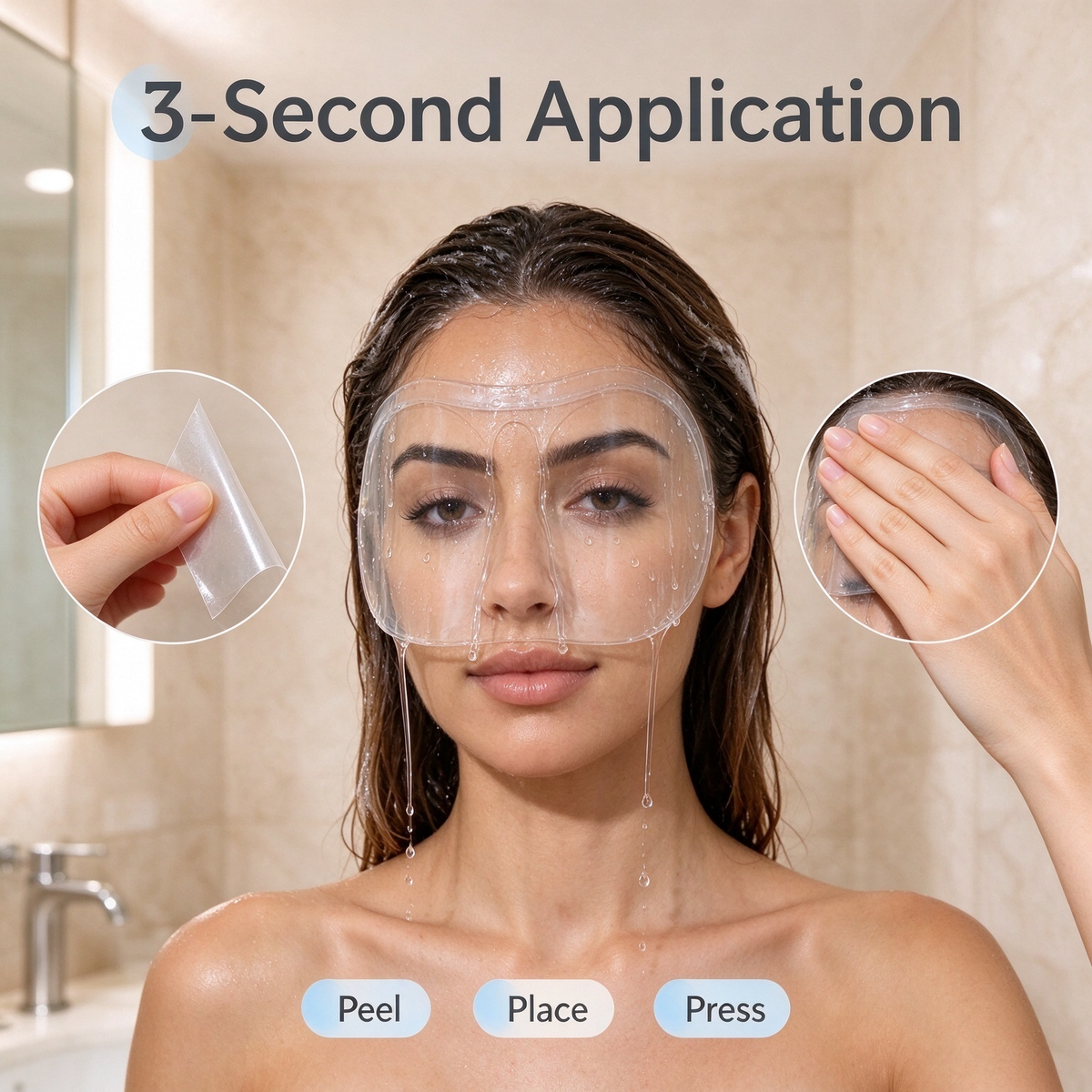 👁️ 25-Pack Waterproof Protector for Lash Extensions 💦