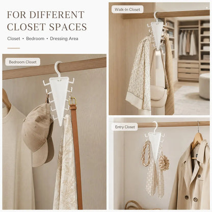 V Shaped Double‑Sided Closet Organizer Hanger👕
