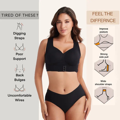 Women's Wireless Bra,Soft Breathable Non-removable Moulded Cups✨