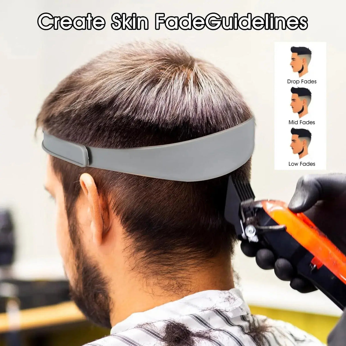 Unisex 4-Piece Hair Cutting Guide Kit - Professional Barber Haircare Equipment ✂️