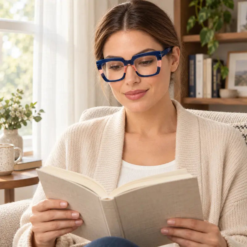Unisex Progressive Multifocal Photochromic Reading Eyeglasses 👓