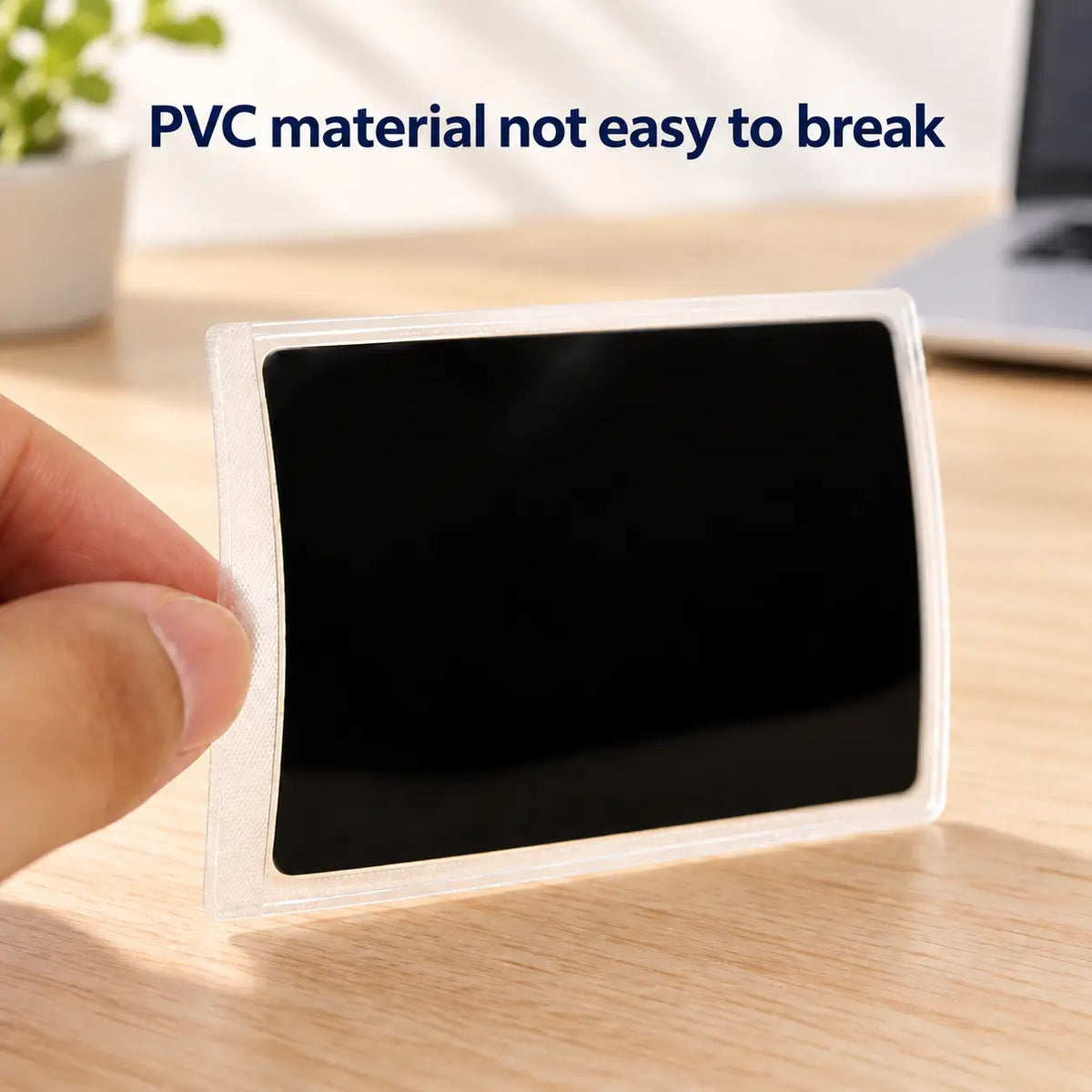 10 Packs Side-View Privacy Card Sleeve with Privacy Film, Protective Card Holder for Credit 🔒