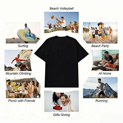 Men's Classic Shortsleeve T-Shirt, Funny 'My Wife Is My Favorite Problem' Graphic Print👕
