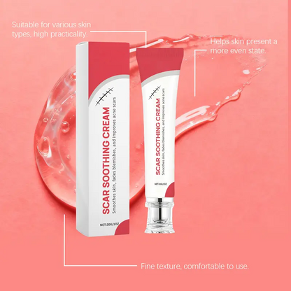 Advanced Silicone Scar Cream - Skin Repair Treatment for Surgical Acne Scars🩹
