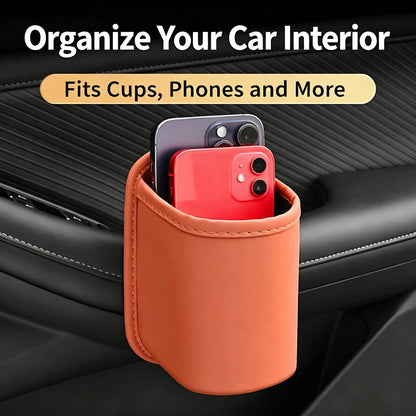 Car Cup Holder Accessory, Multi‑Purpose Drink & Water Bottle Storage Pouch 🚗