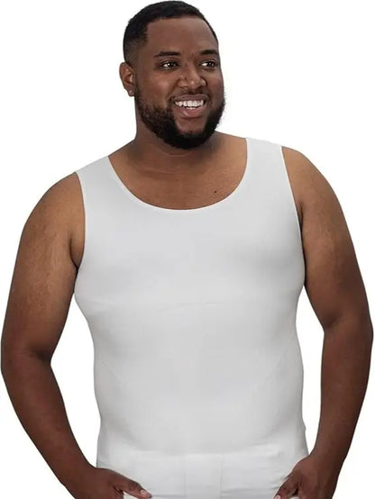 QORE LOGIQ Men's Plus Size — Seamless Tummy-Tucking Shaper✨
