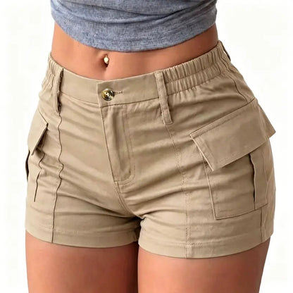 Women’s Summer Casual Cargo Shorts, Lightweight Multi-Pocket Utility Shorts👖