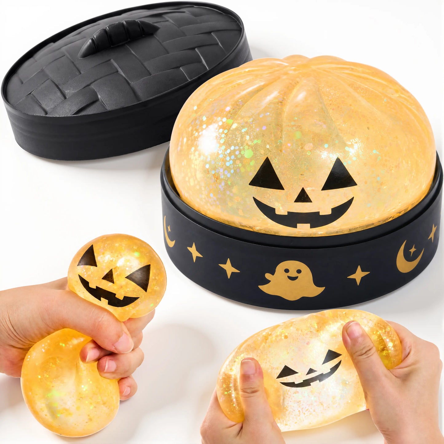 Halloween Dumpling Stress Relief Toys,Slow‑rebound maltose squishy toys🎃