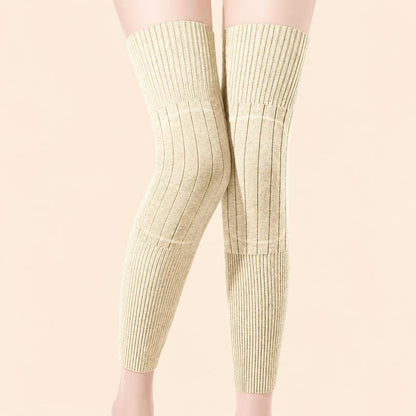 Long knee Pads for Men and Women, Featuring Thick Wool Lining for Leg Protection 🦵
