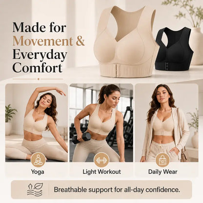 Women's Wireless Bra,Soft Breathable Non-removable Moulded Cups✨