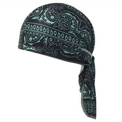 Printed Cooling Head Scarf Cap – Pirate Style