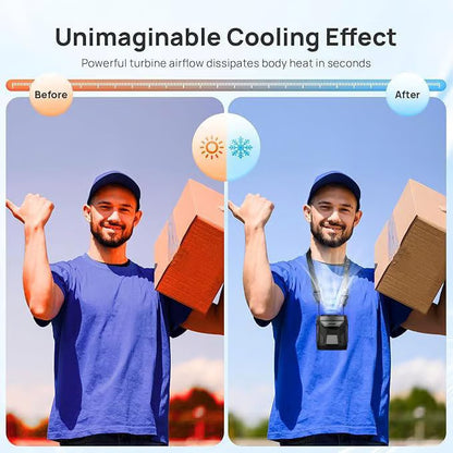 Waist Rechargeable Portable Fan with Stand🎁