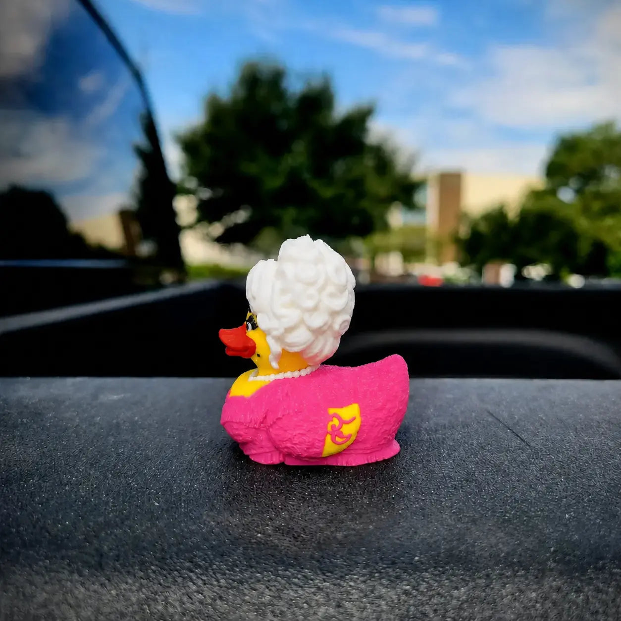 Dolly Duck - 3D Printed Collectible,Cute Desk & Car Decor 🦆
