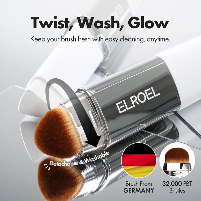 Dual-Ended Color Matching Foundation Stick with Built-In Blending Brush🤍