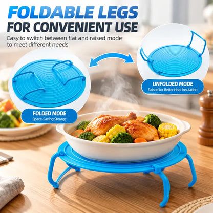 Microwave Multipurpose 4 in 1 Tray Stand Rack Splatter Guard Carry Tray Stacking Shelf 🥣