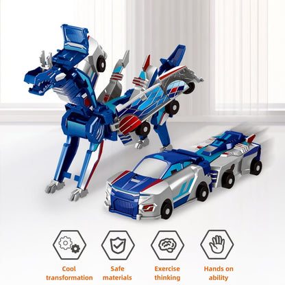Magnetic Dinosaur Transformer Car Toy