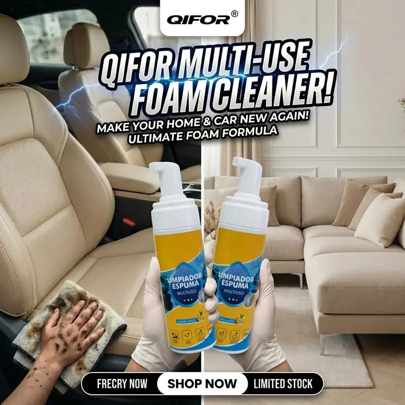 All-Purpose Multi-Enzyme Foam Cleaner 🧼 | 3‑in‑1 Deep Clean for Car Interior