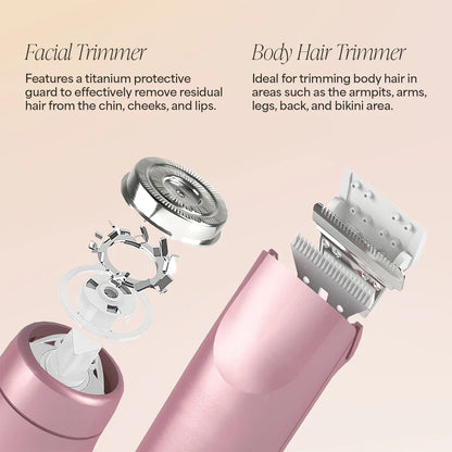 Women's Bikini Trimmer — Rechargeable 2-in-1