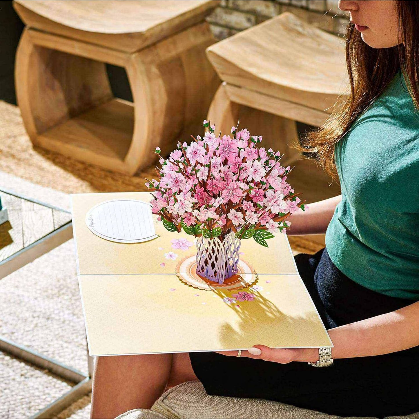 🌸 3D Cherry Blossom Pop-Up Card | Mother's Day Gift