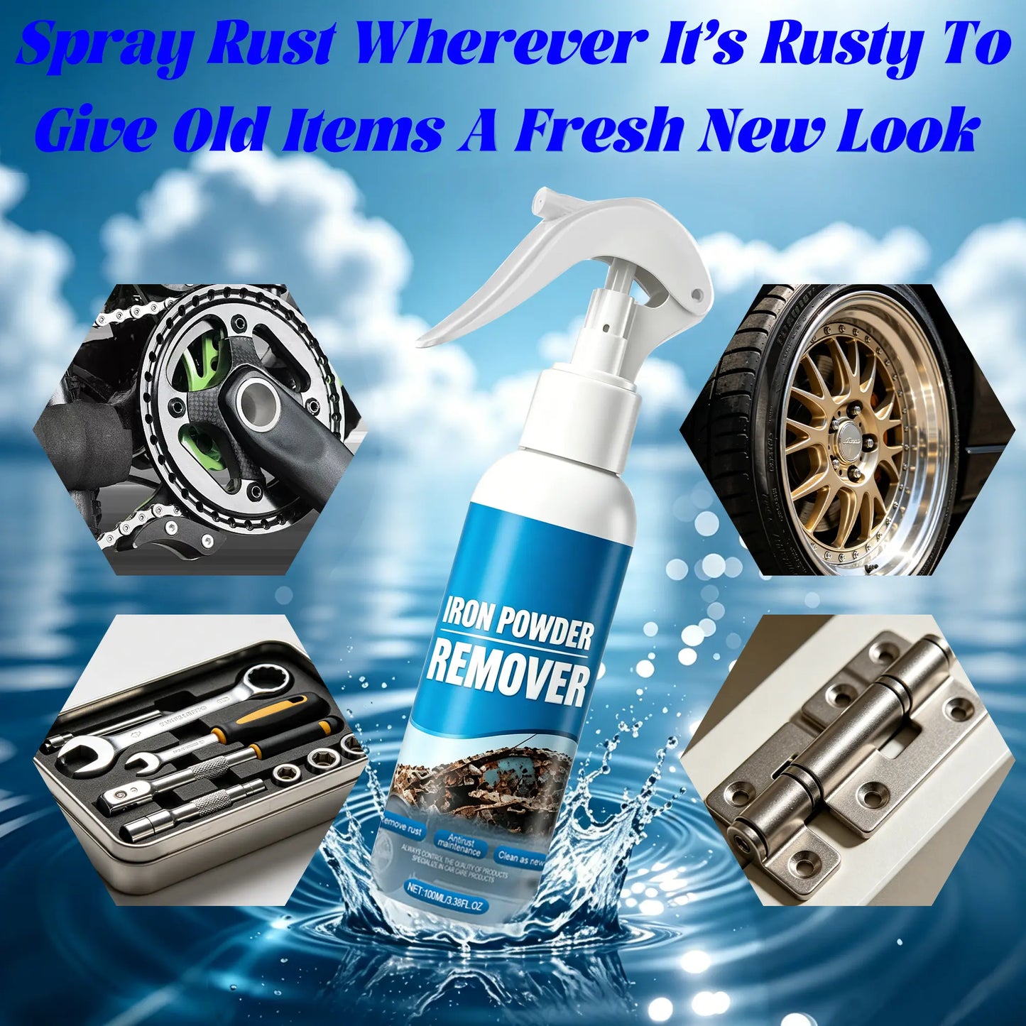 Automotive Rust Remover Spray 100ML