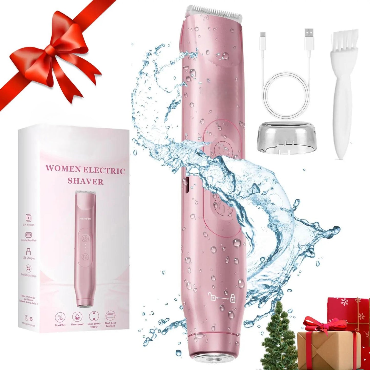 Women's Bikini Trimmer — Rechargeable 2-in-1
