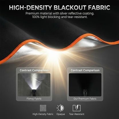 2026 New Portable Heat-Insulating Vehicle Sunshade, Upgraded Thickened Front Window Sun Shade☀️