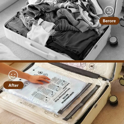 Cordless Travel Vacuum Storage Compression Bag Set🧳