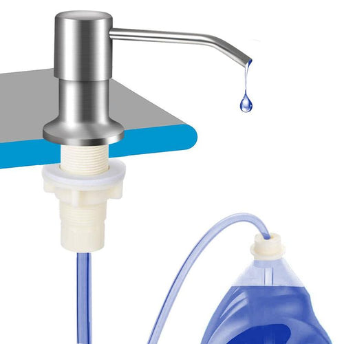 Dish Soap Dispenser for Kitchen Sink, Countertop Sink Soap Dispenser Water Pump🪣