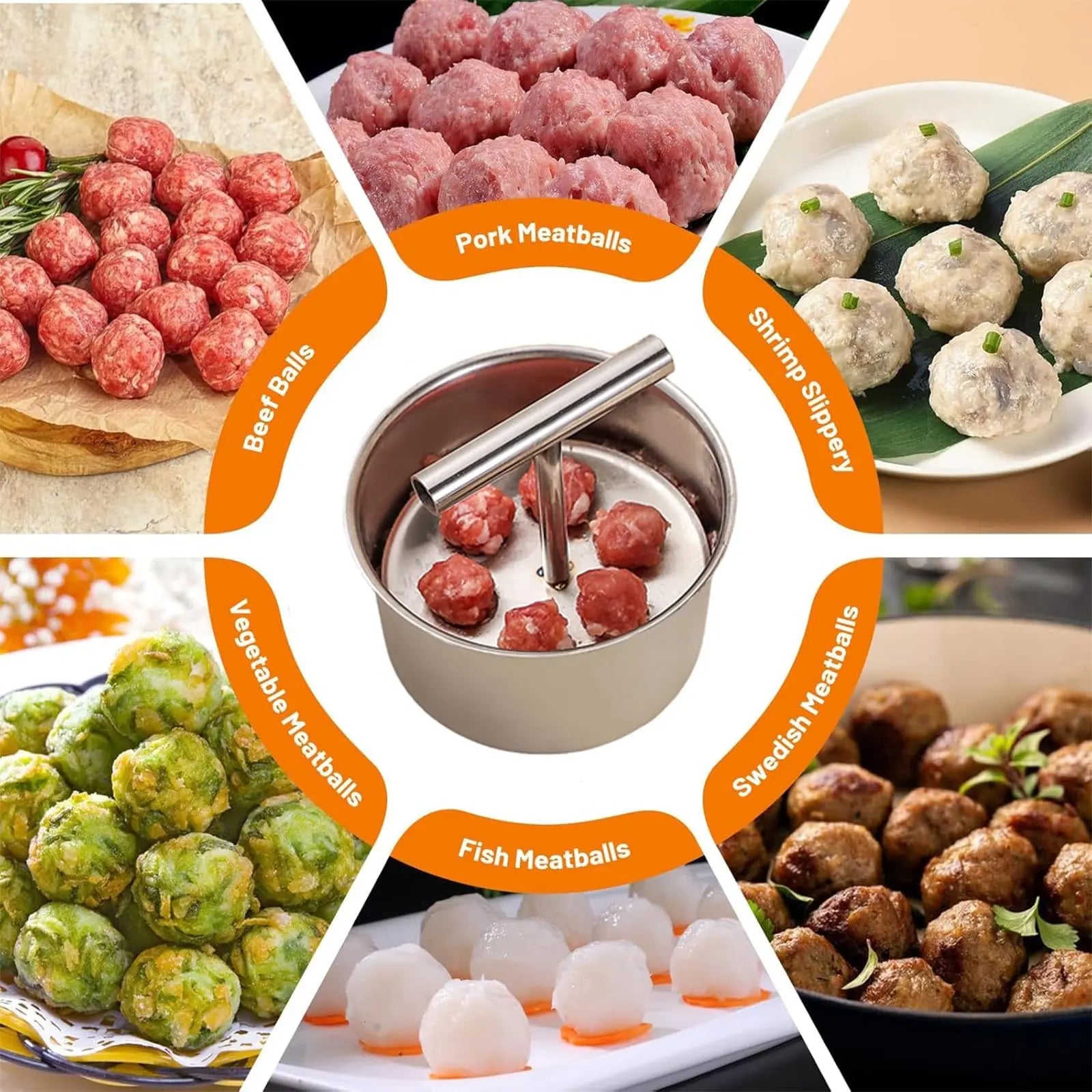 multiple kinds homemade balls