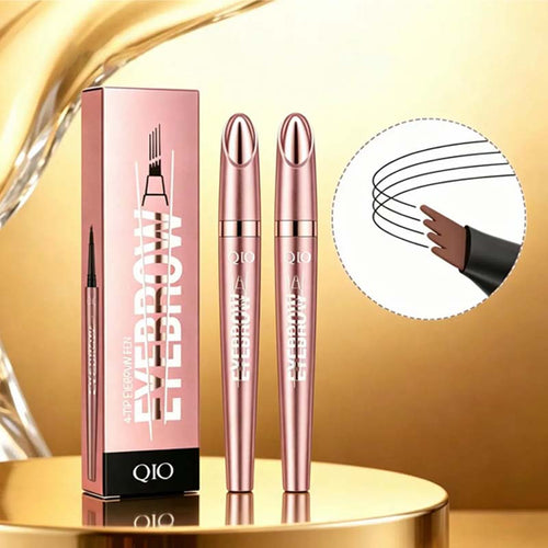 Waterproof Micro‑Fork Eyebrow Pencil, Long‑Lasting Brow Pen 💧✨