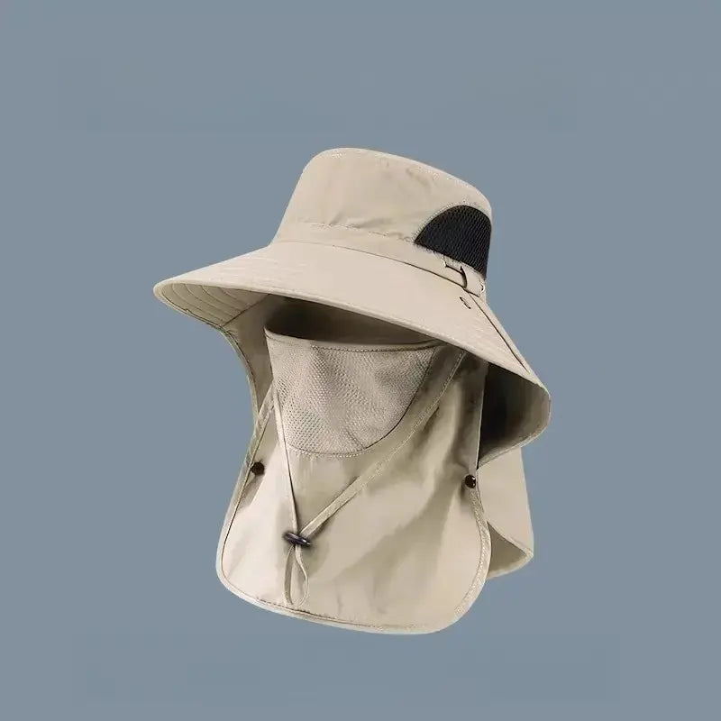 ☀️Detachable Outdoor Fishing Face Covering Neck Protection Sun Hat