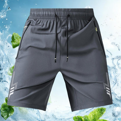 Unisex Reflective Print Workout Shorts🏃