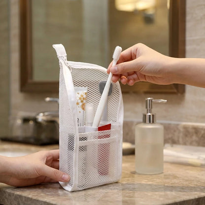 Standing Toiletry Bag, Waterproof Foldable Travel Makeup Organizer 🧳