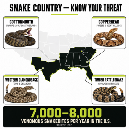 Tactical Snake Bite Protection for Hunting & Outdoor 🥾