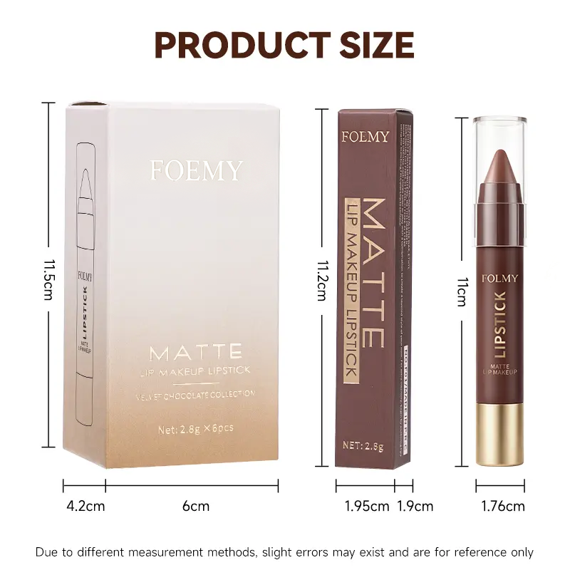 Matte Brown Lipstick, Suitable for All Skin Types 🤎
