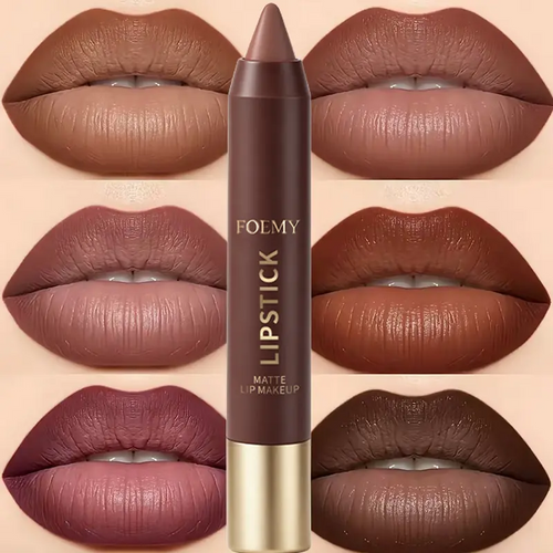 Matte Brown Lipstick, Suitable for All Skin Types 🤎