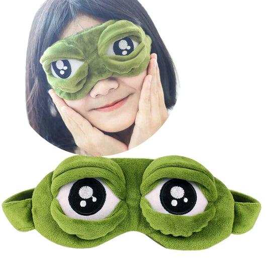 Sad Pepe The Frog Eye Mask | Funny Eye Masks For Sleeping
