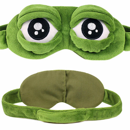 Sad Pepe The Frog Eye Mask | Funny Eye Masks For Sleeping