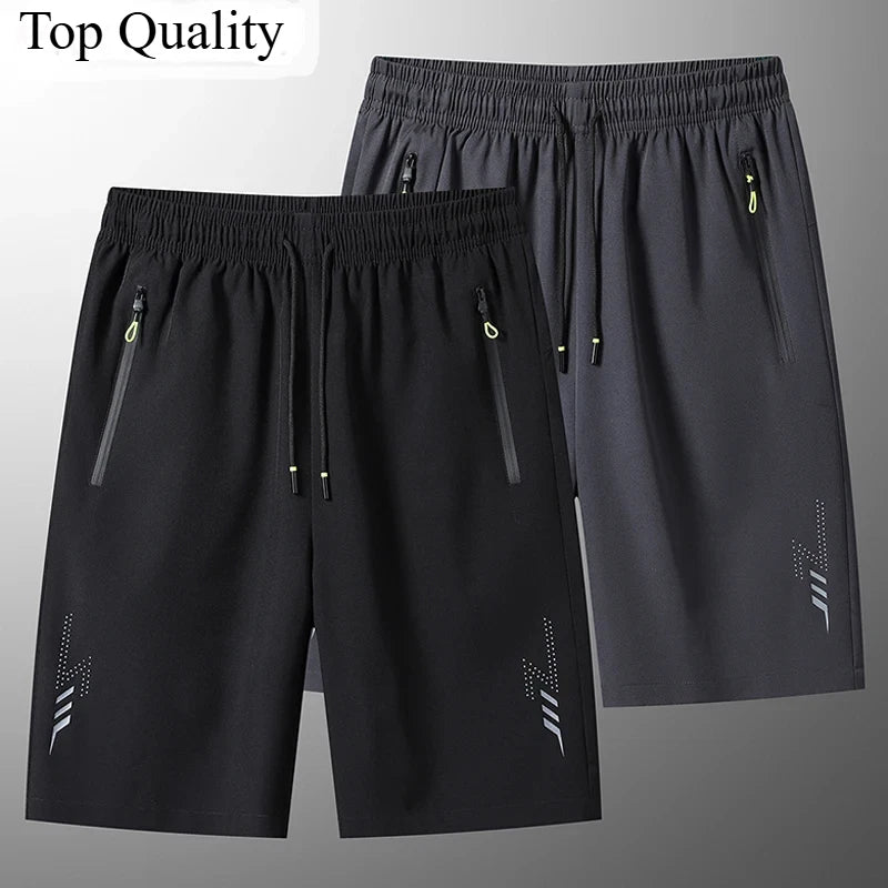 Unisex Reflective Print Workout Shorts🏃