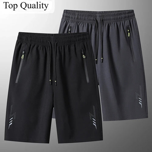 Unisex Reflective Print Workout Shorts🏃