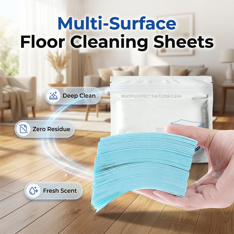 100-Count Floor Cleaner Sheets – Effortless Mopping Solution✨