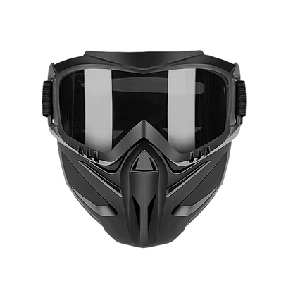 🏍️ Detachable Full Face Goggle Mask