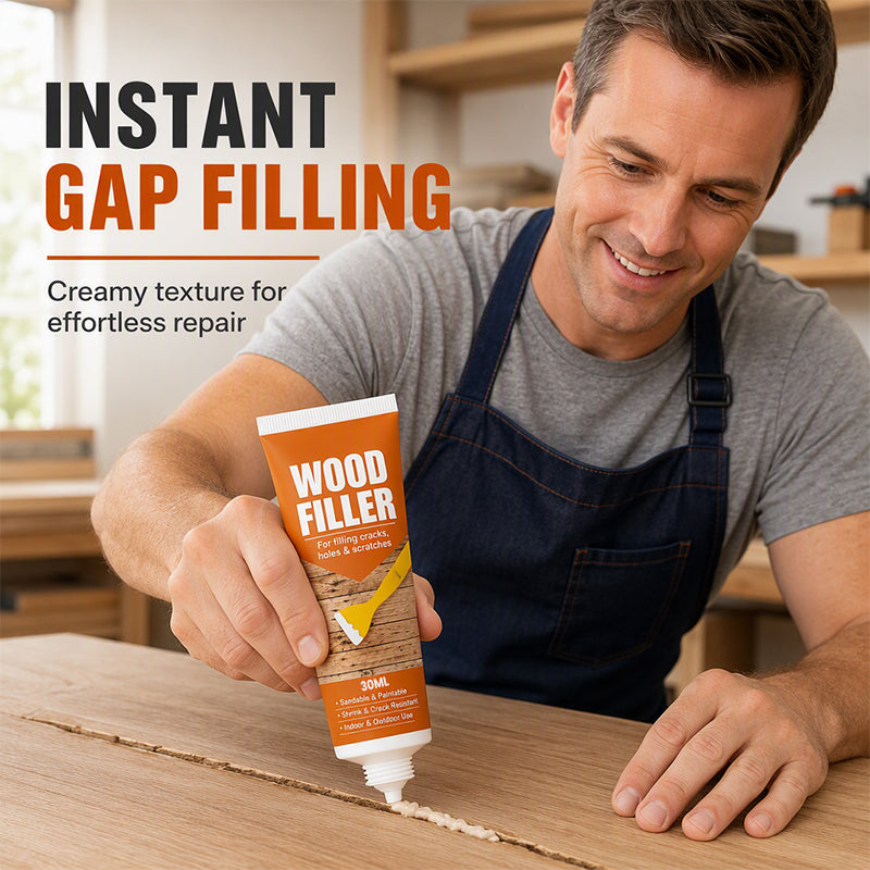 Wood Filler for Cracks and Holes 🛠️