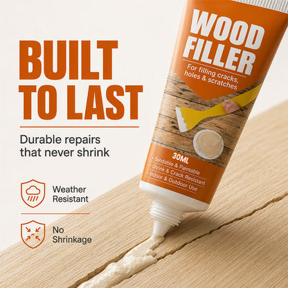 Wood Filler for Cracks and Holes 🛠️