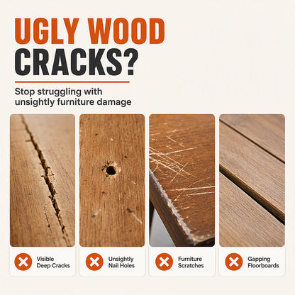 Wood Filler for Cracks and Holes 🛠️