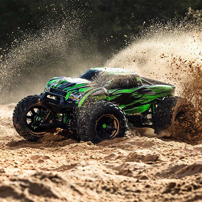Green 4WD Brushless RC Monster Offroad Truck